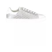 Emporio Armani Silver Lure Sportskor med Kontrasterande Detaljer Gray,...