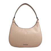 Michael Kors Cora Stor Crossbody Väska Blush Beige, Dam