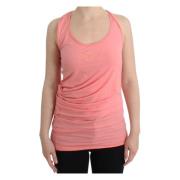 Roberto Cavalli Chic Rosa Tank Top Pink, Dam