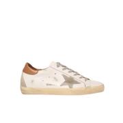 Golden Goose Läder Super-Star Sneakers White, Dam