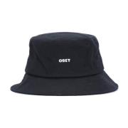 Obey Modig Twill Svart Bucket Hat Black, Unisex