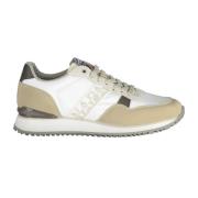 Napapijri Stiliga vita sneakers med kontrasterande accenter White, Her...