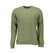 Napapijri Grön Fleece Sweatshirt Green, Herr