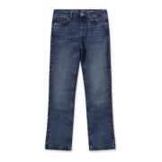 MOS Mosh Flare Bottom Dark Blue Jeans Blue, Dam