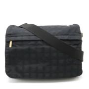 Chanel Vintage Pre-owned Laeder axelremsvskor Black, Dam