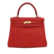 Hermès Vintage Pre-owned Laeder handvskor Red, Dam