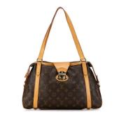 Louis Vuitton Vintage Pre-owned Canvas louis-vuitton-vskor Brown, Dam