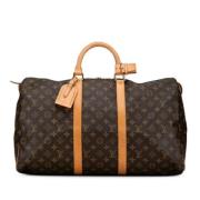 Louis Vuitton Vintage Pre-owned Canvas louis-vuitton-vskor Brown, Dam