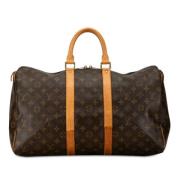 Louis Vuitton Vintage Pre-owned Canvas louis-vuitton-vskor Brown, Dam