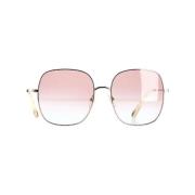 Chloé Pre-owned Pre-owned Metall solglasgon Pink, Dam