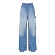 Pinko Cargo Jeans Blå Blue, Dam