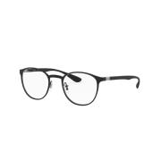 Ray-Ban Mattsvart Round RX 6355 Solglasögon Black, Herr