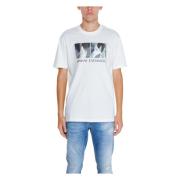 Armani Exchange Herr T-shirt Polo Höst/Vinter Kollektion White, Herr