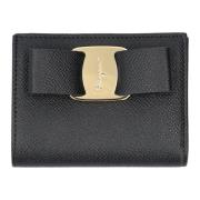 Salvatore Ferragamo Eleganta Läderskor för Kvinnor Black, Dam