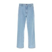 Carhartt Wip Denim Knäbyxor Blue, Herr