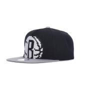 Mitchell & Ness NBA 8 Bit XL Snapback Cap Black, Herr