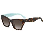 Kate Spade Havana Brown Shaded Solglasögon Brown, Dam