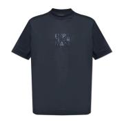 Emporio Armani T-shirt med logotyp Blue, Herr