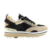 Liu Jo Dam Sneakers i Syntetiskt Läder Beige, Dam