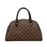 Louis Vuitton Vintage Pre-owned Canvas handvskor Brown, Dam