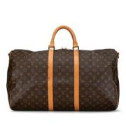 Louis Vuitton Vintage Pre-owned Canvas louis-vuitton-vskor Brown, Dam