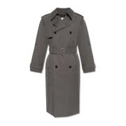 Burberry Bomullstrenchcoat Gray, Herr