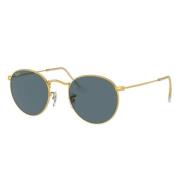 Ray-Ban Retro Runda Metall Solglasögon Rb3447 Yellow, Unisex