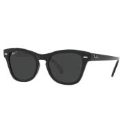 Ray-Ban Polariserade solglasögon Rb0707S 901/48 Black, Unisex