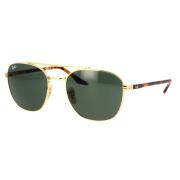 Ray-Ban Vintage Grön Kristall Solglasögon Rb3688 Yellow, Unisex