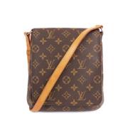 Louis Vuitton Vintage Pre-owned Canvas louis-vuitton-vskor Brown, Dam