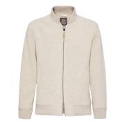 Boggi Milano Bomberjacka I Vadderad Ull Beige, Herr