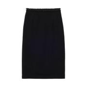 Ines De La Fressange Paris Gabriela Skirt Black, Dam