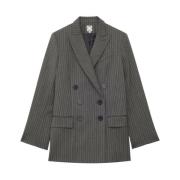 Ines De La Fressange Paris Ezio Jacket Gray, Dam