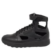 Maison Margiela Pre-owned Pre-owned Laeder sneakers Black, Dam