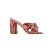 Loeffler Randall Laeder sandaler Pink, Dam