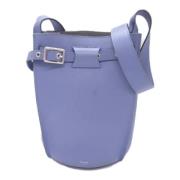 Celine Vintage Pre-owned Laeder axelremsvskor Purple, Dam