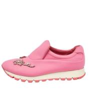 Prada Vintage Pre-owned Laeder sneakers Pink, Dam