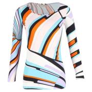 Emilio Pucci Pre-owned Pre-owned Tyg toppar Multicolor, Dam