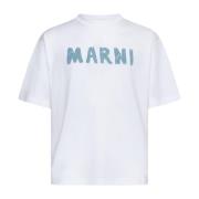 Marni Snygga T-shirts och Polos White, Herr