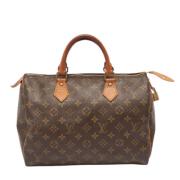 Louis Vuitton Vintage Pre-owned Canvas louis-vuitton-vskor Brown, Dam