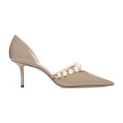 Jimmy Choo Elegant Klackskor Beige, Dam