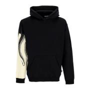 Octopus Svart Side Hoodie Långärmad Black, Herr