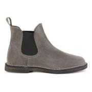 Duca di Morrone Leonardo Suede Gray Stövlar Gray, Herr