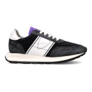 Philippe Model Vintage Running Sneakers Svart Lila Black, Dam