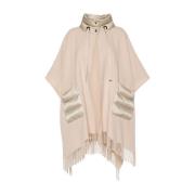 Herno Vintage Mantella Chantilly Jacka Beige, Dam