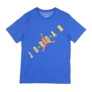 Jordan Stretch Crew Herr T-shirt i Signal Blue Blue, Herr