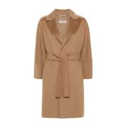 Max Mara Stilfulla Arona Kappor Kollektion Brown, Dam