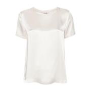 Max Mara Stilfulla Rebecca Tops White, Dam