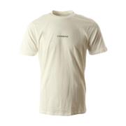 C.p. Company Vit Herr T-shirt 100% Bomull Jersey White, Herr