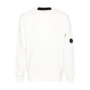 C.P. Company Signature Glasses Sweatshirt White, Herr